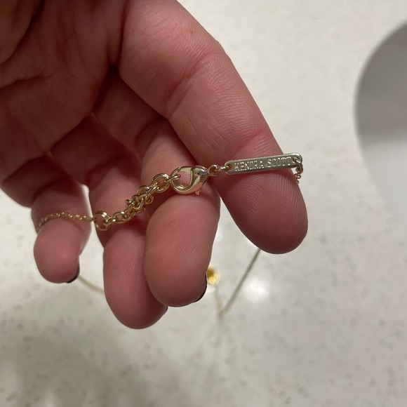 Kendra Scott Gold Drusy Elisa Necklace - Picture 5 of 5